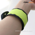 Reflective Yellow Woven Fabrics Sport Bracelet